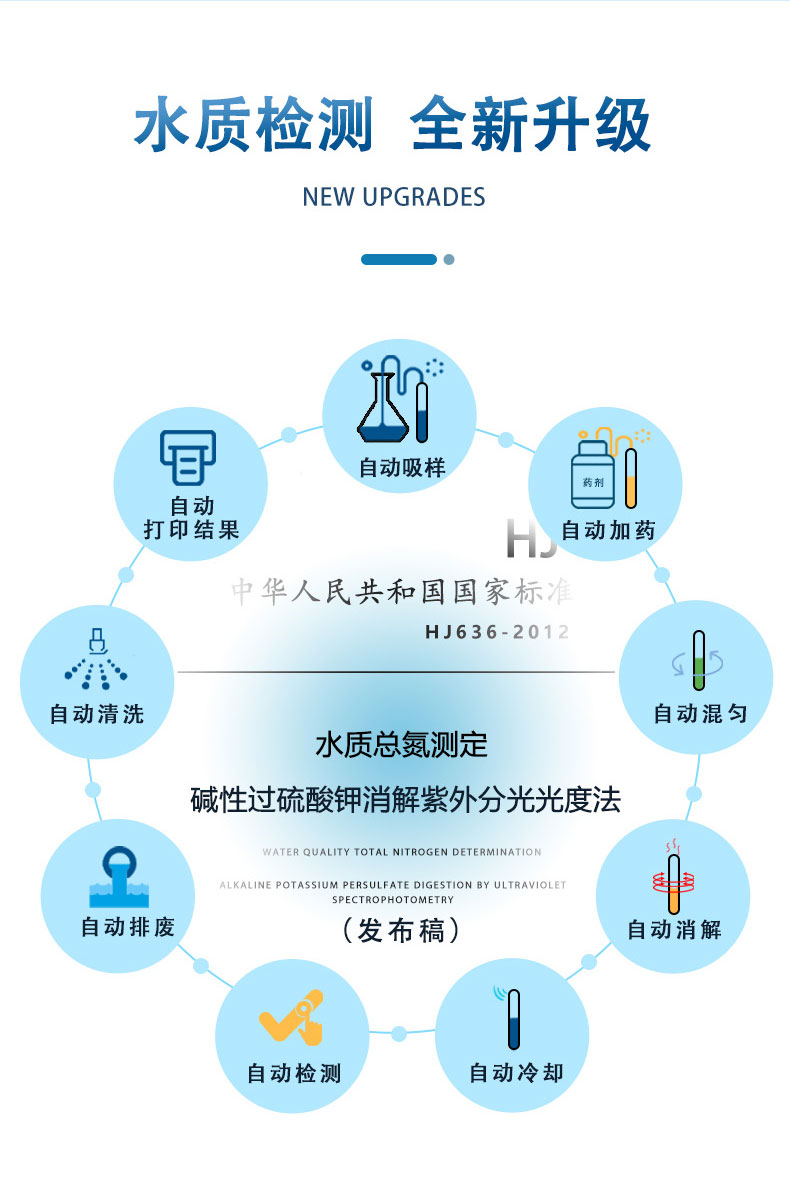 全自动便携式总氮快速分析仪UPW-Q700BTN 细节图 6