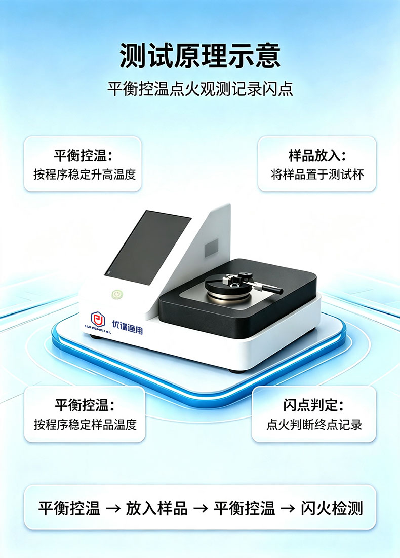 快速平衡闭口闪点自动测定仪UPY-PH3300 细节图 7