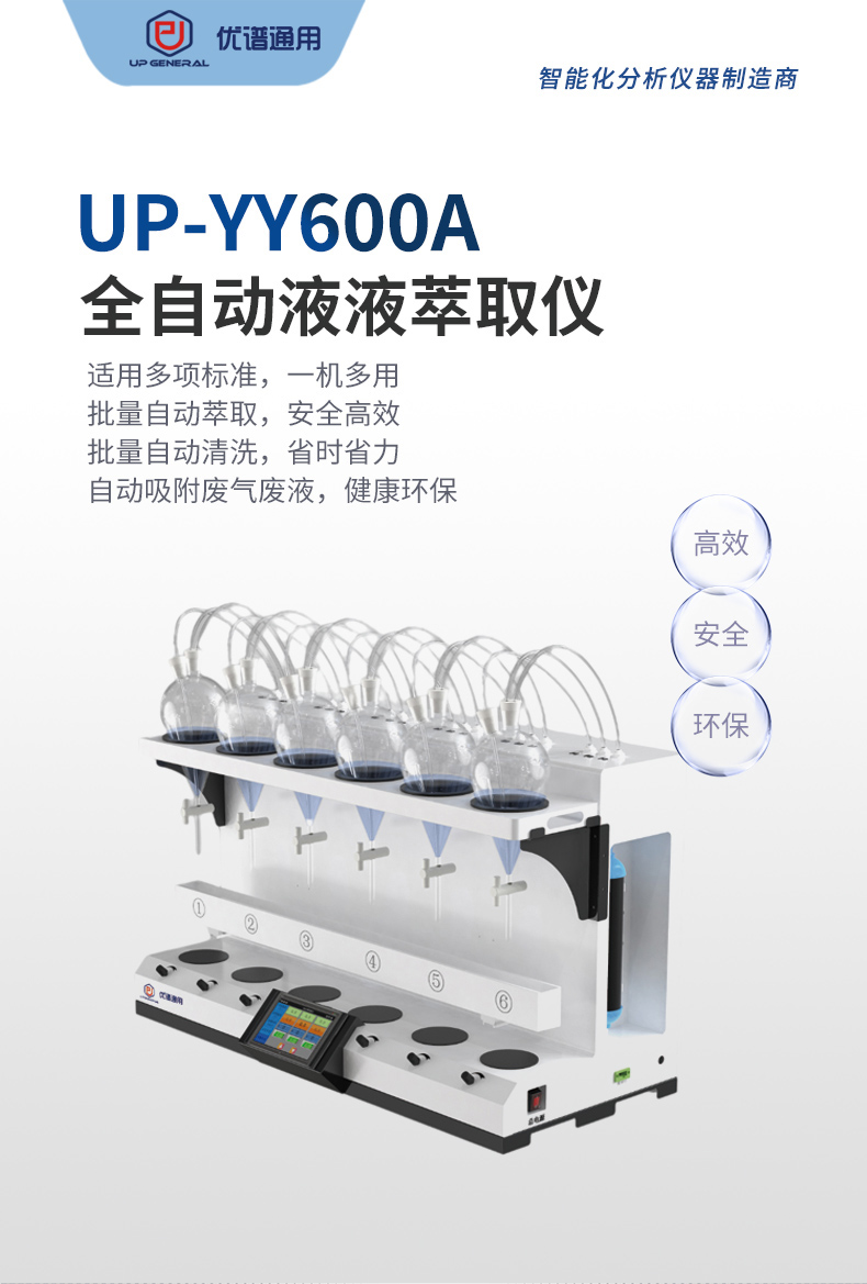 自动液液萃取仪UPQ-YY600A 细节图 2
